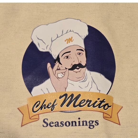 LA Dodgers Chef Merito Seasonings 2019 Large Tote Bag Cream Blue - Picture 5 of 8